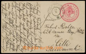 136305 - 1917 K.u.K.. MARINETELEGRAPHENSTATION/ MOVAR, red double cir