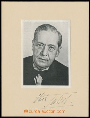 136513 - 1950 TALICH Wenceslas (1883–1961), Czech conductor; autogr
