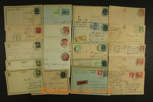136555 - 1919-35 [SBÍRKY]  sestava 50ks různých poštovně prošl