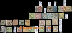 136631 - 1852-68 selection of 30 pcs of stamps, i.a. Hamburg, Thurn-T