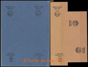 136745 - 1918 Prague overprint I. and II., comp. 8 pcs of plate proof