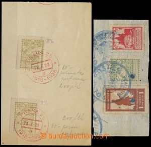 136774 - 1919 Pof.PP2-4, Charitable stamps - silhouette, comp. 2 pcs 