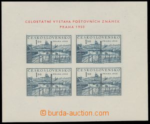 136782 - 1950 Pof.A564, miniature sheet PRAGUE 1950, plate 6, combina