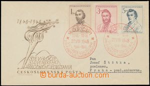 136954 - 1948 ministerská FDC M 5/48, 100. výročí slovenského po