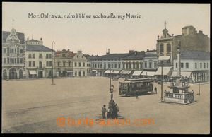 137010 - 1910 MORAVSKÁ OSTRAVA (Mähr. Ostrau) - náměstí, tramvaj