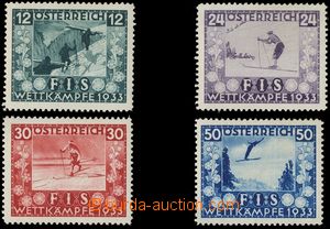 137165 - 1933 Mi.551-554, FIS, kat. 300€