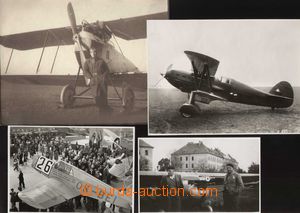 137252 - 1935 AVIATION  comp. 4 pcs of original prewar photos, i.a. f