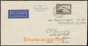 137255 - 1928 America Flight Mi.7, letter to USA, with 4M, Mi.424 wit