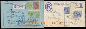 137386 - 1913 sestava zálepky a celinové obálky zaslané R do Něm