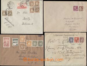 137443 - 1920-58 comp. 4 pcs of letters, from that 1x as Registered, 