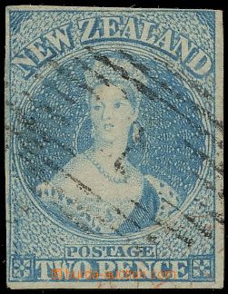 137471 - 1858 Mi.8; SG.10, Královna Viktorie 2P modrá, kat. SG 