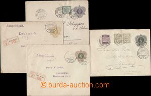 137483 - 1911-13 comp. 4 pcs of various postal stationery covers, val