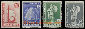 137488 - 1939 Mi.204-207, World Exhibition New York, c.v.. 95€