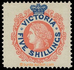 137510 - 1867 Mi.64; SG.148, Královna Viktorie 5Sh, kat. SG £30