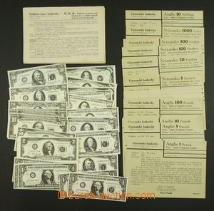 137598 - 1935 [COLLECTIONS]  USA  printed instructions to poznáván