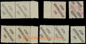 137793 -  comp. 9 pcs of stamps Hungarian origin, from that 3x pair, 