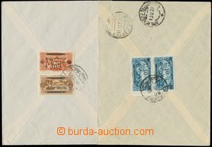 137795 - 1927-29 comp. 2 pcs of letters addressed to Czechoslovakia, 
