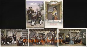 137828 - 1920 CHEBSKO (Egerland) - sestava 5ks pohlednic, vydal Köhl
