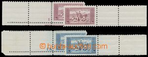 138037 - 1934 Pof.281-282KP+L, Anthem-issue 1CZK and 2CZK both with R