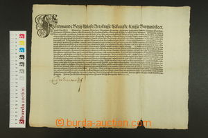 138771 - 1562 FERDINAND II, Archduke of Austria (1529–1595), govern
