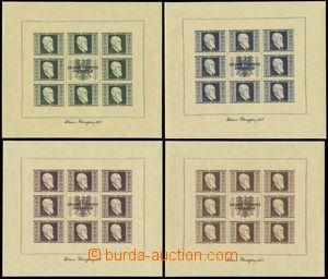 138798 - 1946 Mi.Klb.772-775B, souvenir sheets Renner, complete print