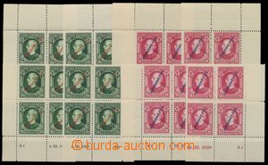 139016 - 1939 Alb.23-24A, Hlinka 50h a 1Ks, 2x miniatura, obě s DZ A