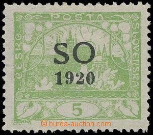 139150 -  Pof.SO3NF, 5h světle zelená, ŘZ 11½, černý přeti