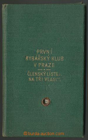 139226 - 1941 RYBÁŘSKÝ LÍSTEK  na jméno Karel Janský, natiště