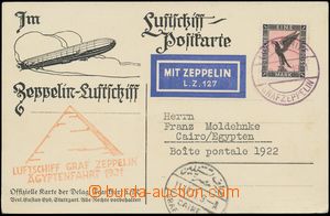 139281 - 1931 Ägyptenfahrt 1931, oficiální letecká pohlednice  vy