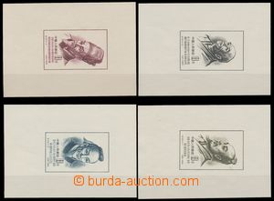 139302 - 1955 Mi.Bl.1-4, souvenir sheets Savants of the Old China, co