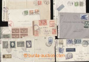 139316 - 1940-52 comp. 7 pcs of censored letters to Czechoslovakia, f