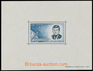 139319 - 1964 Mi.789Bl, miniature sheet Kennedy, perforated, c.v.. 30