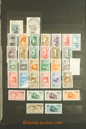 139355 - 1912-43 [SBÍRKY]  sbírka známek, celé série včetně ko