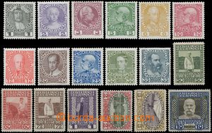 139362 - 1908 Mi.139-156, Výročí vlády, kompletní série, kat. 1