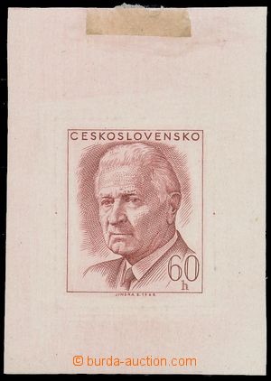 139424 - 1968 PLATE PROOF  Pof.1678, Svoboda 60h, plate proof in/at o
