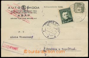 139433 - 1941 smíšená frankatura novinové a výplatní známky, f