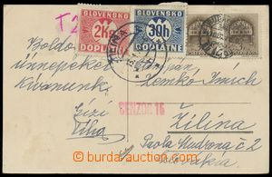 139434 - 1942 postcard from Hungary to Slovakia, CDS BUDAPEST 941.DEC