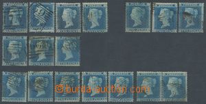 139511 - 1855 SG.20a 3x, 23a 4x, 27 3x, 34 7x (z toho 1x 2-páska), s