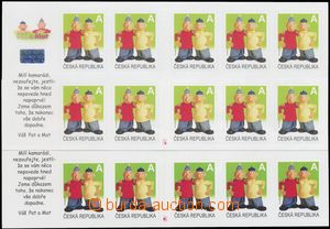 139524 - 2011 Pof.VZS08, comp. 2 pcs of stamp booklets Pat and Mat, e