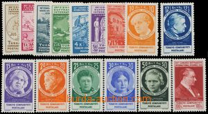 139650 - 1935 Mi.985-999, International Women's Congress, complete se