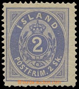 139656 - 1873 Mi.1A, Numeral in Oval 2Sk blue, with regard to this is