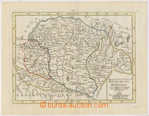 139696 - 1750 map Hungarian kingdom, Royaume de Hongrie, Didier Rober