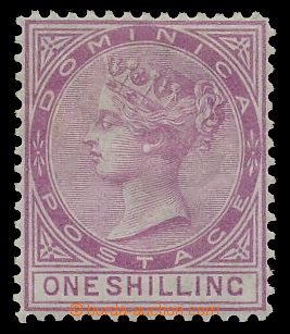 139706 - 1877 Mi.6C; SG.9, Královna Viktorie 1Sh lila, kat. SG £