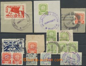 139737 - 1945 Mi.78, 83-84, 88, selection of 16 pcs of stamps, partia
