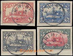 139767 - 1900 KAMERUN  Mi.16-19, Lodě 1M-5M, série 4ks známek na v