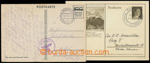 139775 - 1940 comp. 2 pcs of entires with various CDS German Service 