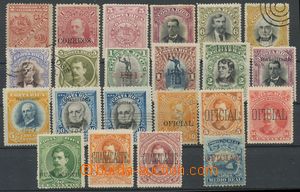 139793 - 1887-1911 selection of 21 pcs of stamp., it contains e.g. po