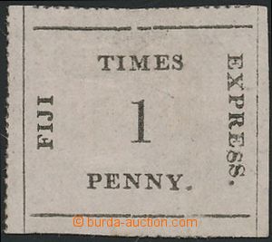 139946 - 1870 Mi.I; SG.5, 1P černá, svisle žebrovaný papír, velm