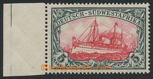 139972 - 1901 DEUTSCH-SÜDWESTAFRIKA  Mi.23, Loď 5M zelenočerná / 