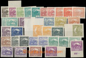 141600 -  Pof.1-26, comp. of stamps., (without 3, 9, 13), some shades